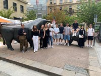Klassenfahrt zur Frankfurter Börse